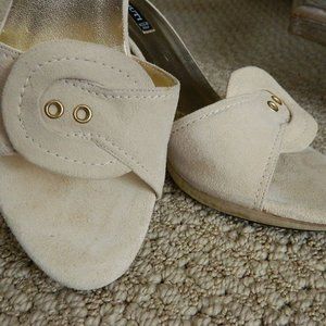 Mocassins Femme En Daim CLAUDIA CIUTI - Taille US 9.5, Pointure étroite, Marron